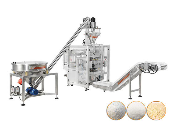 VFFS che imballa la macchina del riempitore della coclea della polvere della farina di frumento di 1kg 5kg