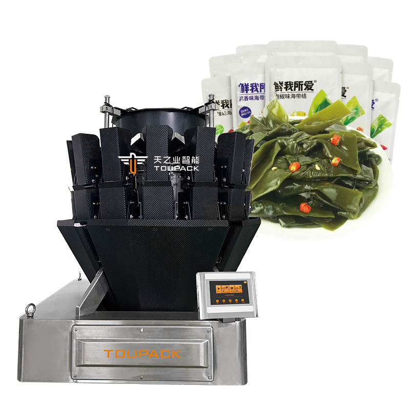 Pesante a vite automatico a alimentazione a scrofe di alghe Combinazione Pesante di riempimento Prodotto appiccicoso Alimenti Carne Pesce Carne di manzo Pollo Pesante multi-testa