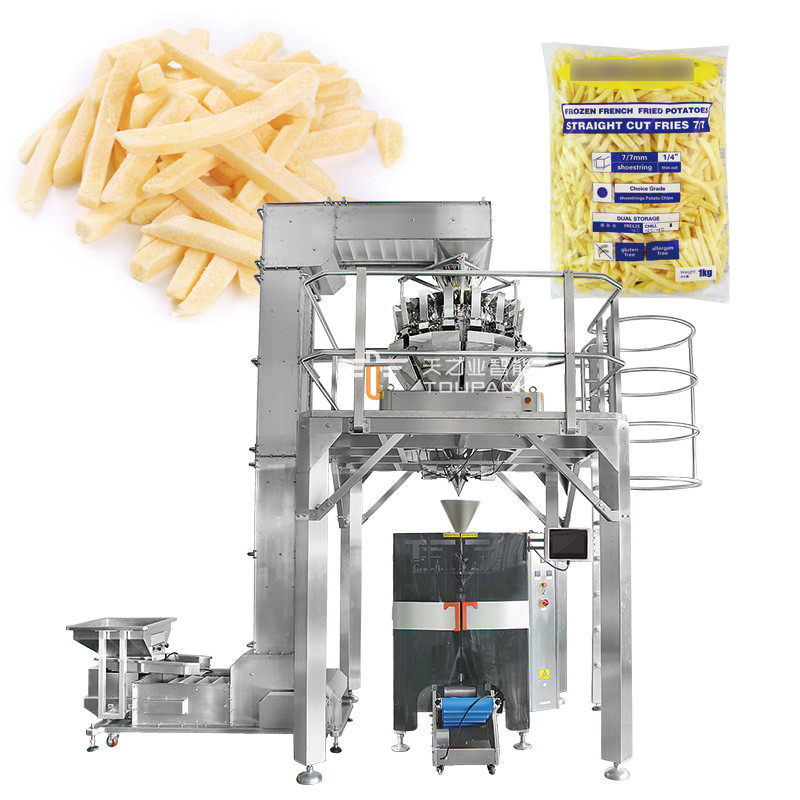 Macchine di imballaggio a crochette Macchine di imballaggio a palla di pesce Macchine di imballaggio Vffs Macchine di imballaggio automatico Machi di imballaggio intelligente