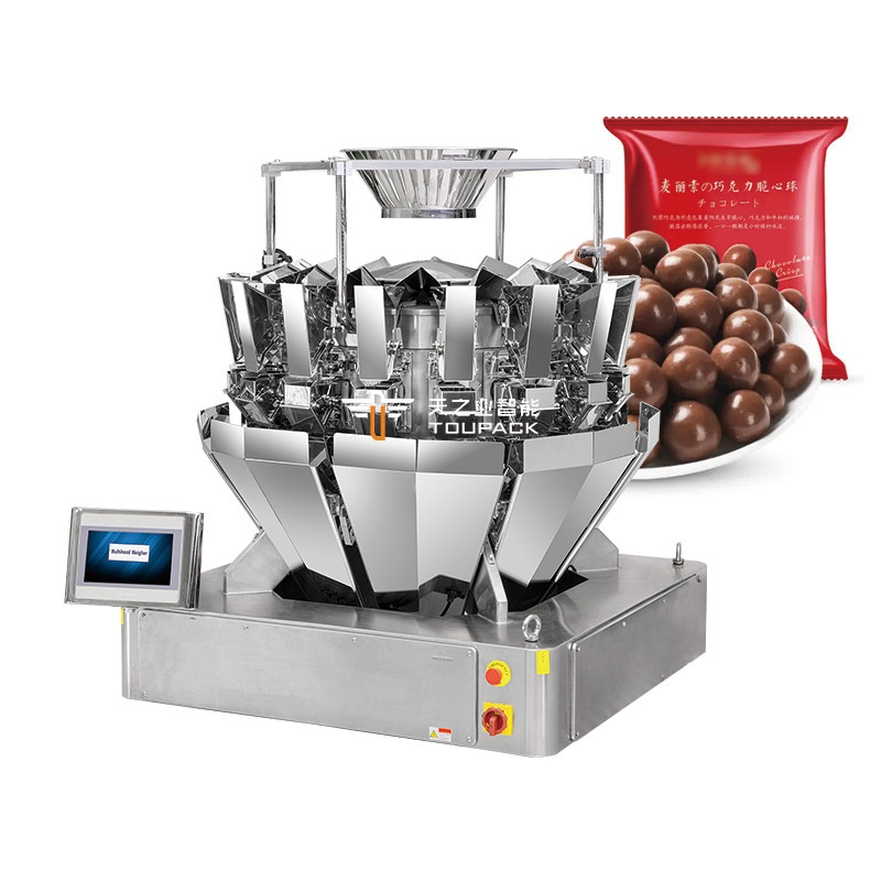 Macchina automatica di riempimento di bottiglie di cioccolato a granuli di plastica mista