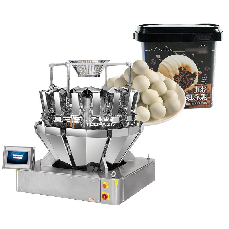 Macchine per imballaggio preconfezionate con sacchetto Macchine per imballaggio a pellet Tazze di cioccolato Macchine per riempire con data