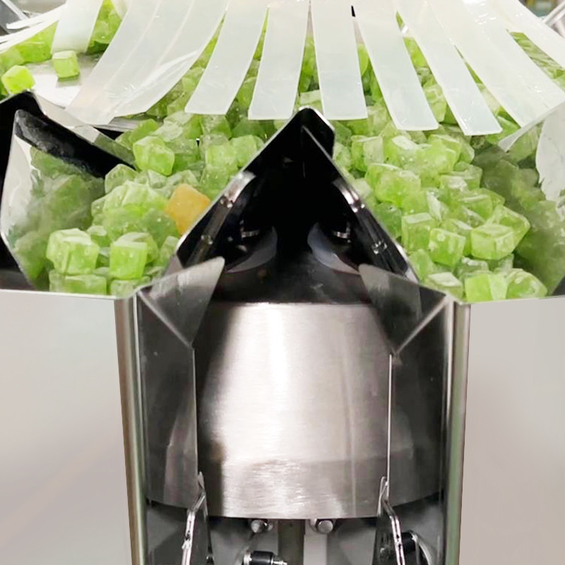 Automatica Fagioli, Noci, Caramelle, Noce, Frutta Seccata, Cibo, Snack, Pesatrice multi-testa, Macchina per imballare cibo con azoto