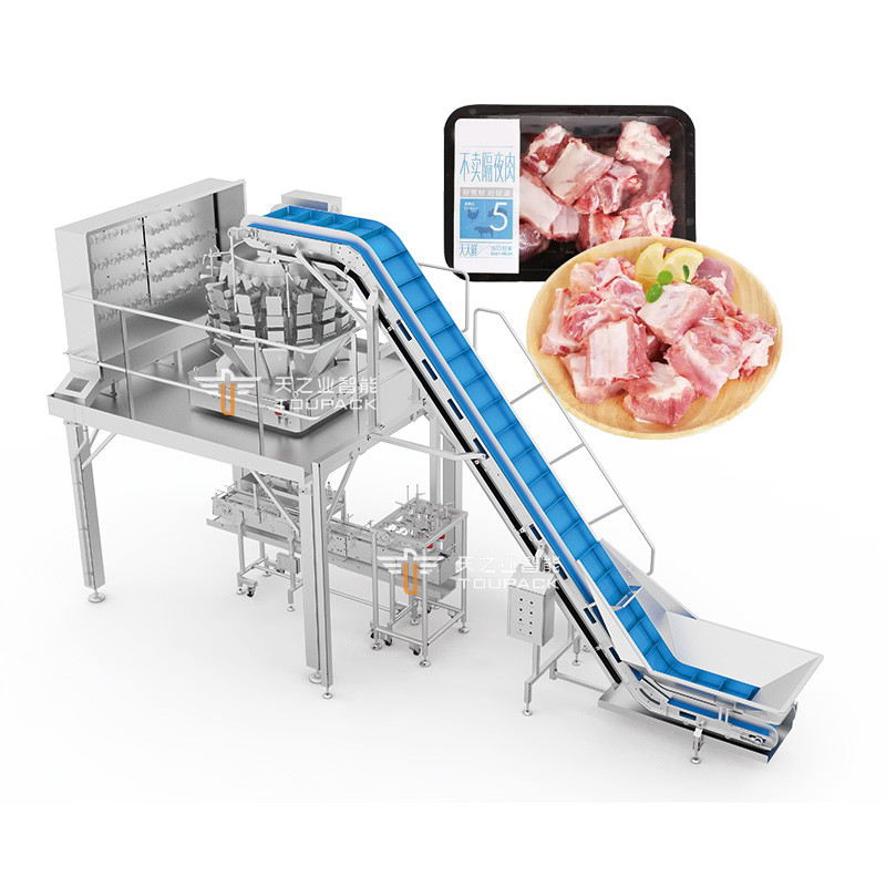 Linea di produzione di imballaggi di scatole di plastica con schermo touch colorato da 10'