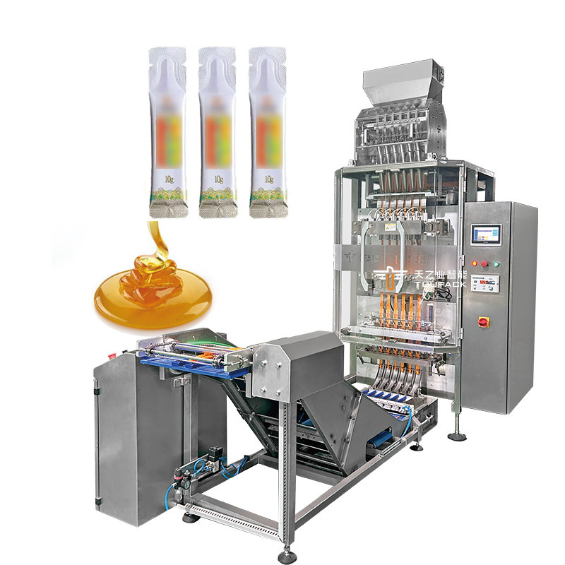 5 ml 10 ml 50 ml 6 corsie confezionamento a sacchetto automatico multi corsie liquido gelatina bastoncino di riempimento sigillatore confezionatore