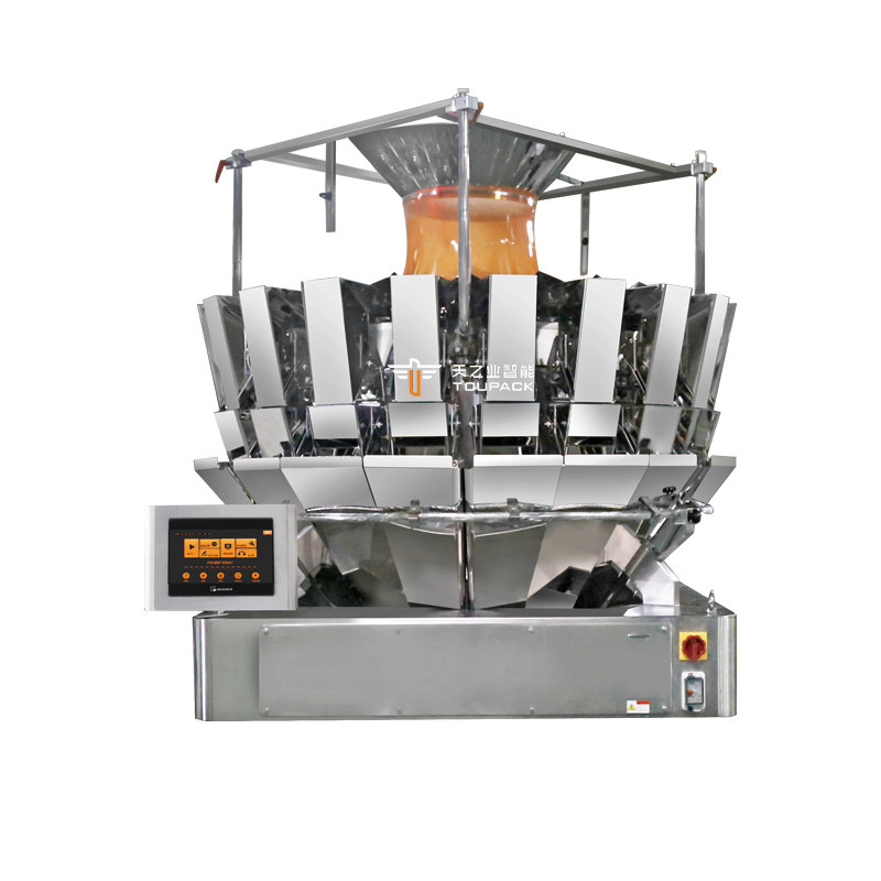 14 Hopper Multihead Weigher Automatic Doypackaging Machine Nitrogen Chips di mais Macchinario di imballaggio