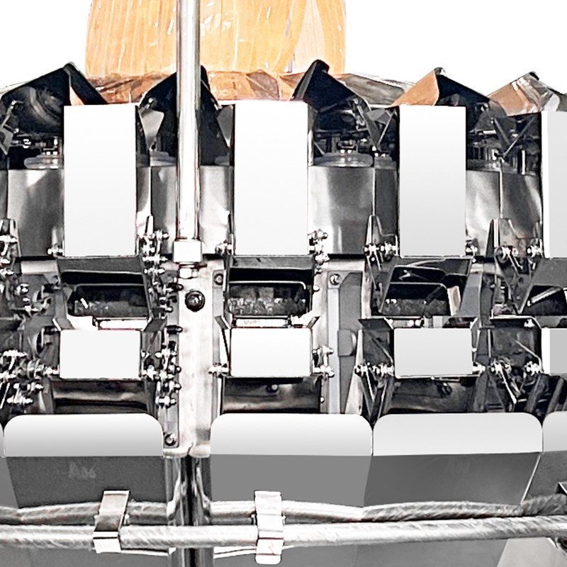14 Hopper Multihead Weigher Automatic Doypackaging Machine Nitrogen Chips di mais Macchinario di imballaggio