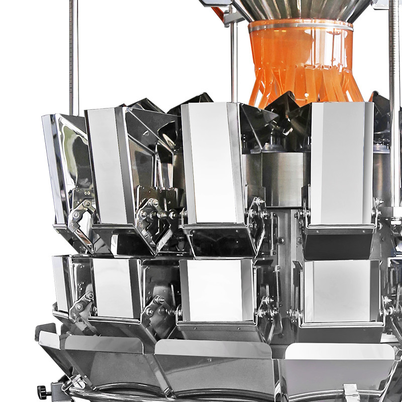 Automatica 12 teste 14 teste Combinazione pesatrice di imballaggio Alta velocità multi-testa Combinazione pesatrice