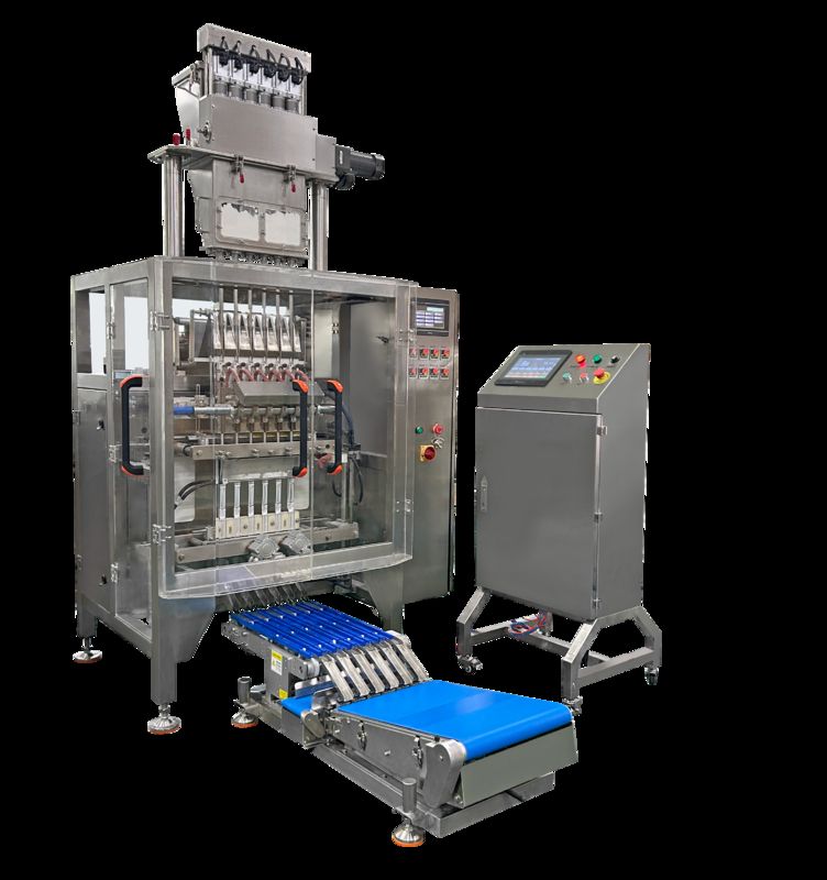 High Speed Multi Lane Ice Pop Candy Packaging Filling Sealing Automatic Popsicle Juice Multilane Liquid Poch Packing Machine