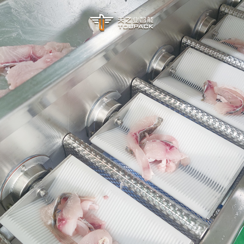 Octopus Multi-head Weigher 7 Head Flip Type Combination Scale Seafood Back Seal Bag Packing Machine