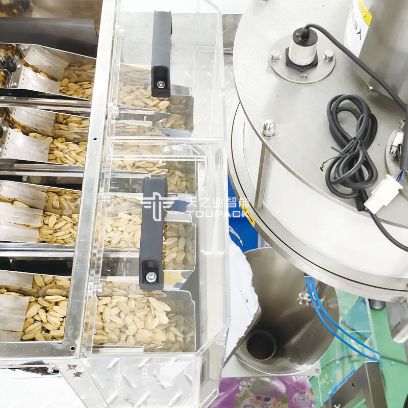 Macchina imballatrice per polvere di spezie 100g 200g 500g Macchina per riempire e sigillare la polvere di attrezzature per l'imballaggio di polvere di peperoncino