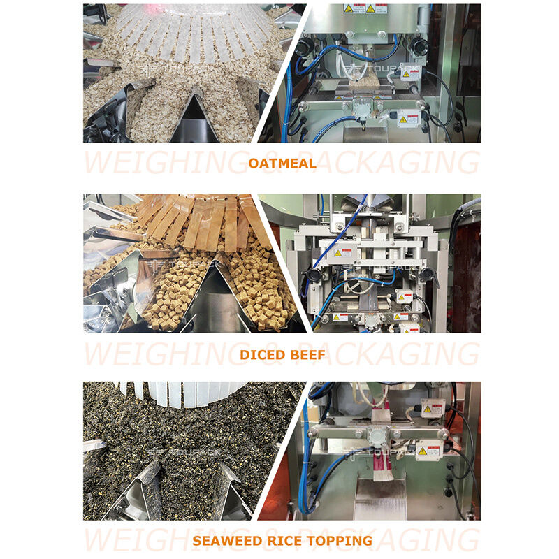 Commercial Packaging Machine High Precision Weighing Form Fill Seal Packaging Machine Bag Sealing Equipment