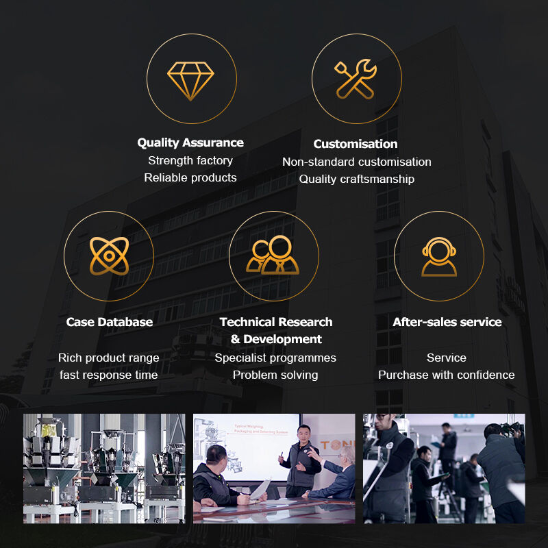 Macchina automatica per la pesatura e il confezionamento di snack per patatine, noci, caramelle, granuli 5-200g Linea di confezionamento con sensore digitale ad alta velocità