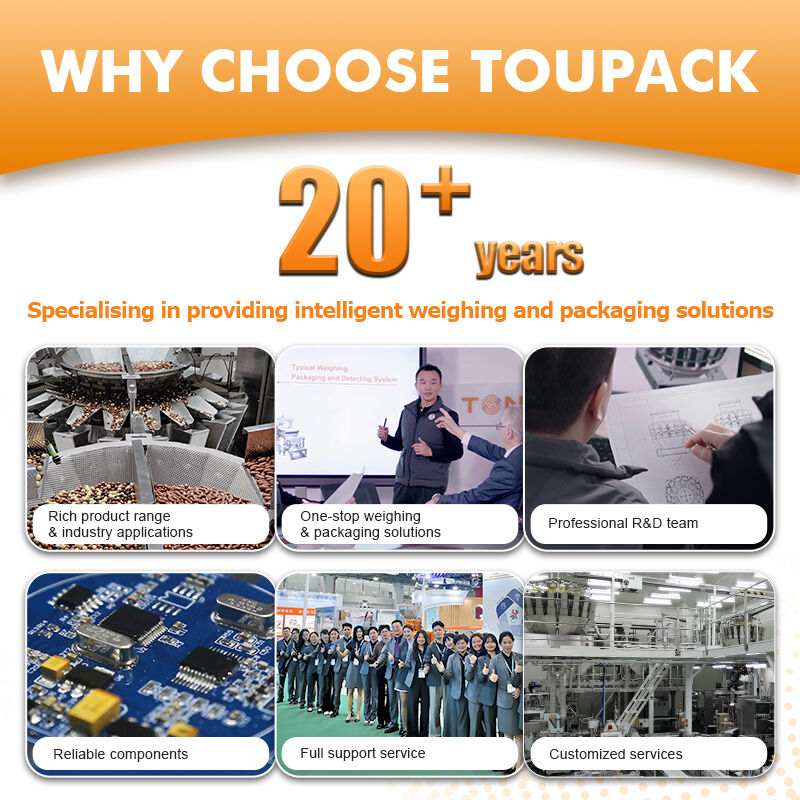Confezionatrice rotativa Doypack per uso alimentare certificata CE per buste con cerniera preconfezionate con snack a base di noci