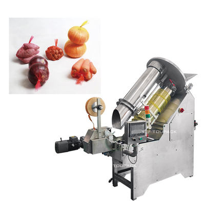 Materiale dell'acciaio 304 di Mesh Bag Packing Machine Stainless della carota dell'aglio della cipolla dei pp