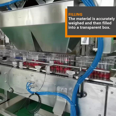 Frutta fresca che imballa la piccola macchina di rifornimento del pomodoro di Multihead del granello automatico del pesatore