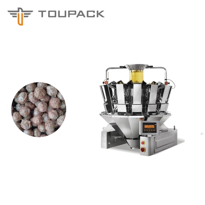 Polpetta congelata impermeabile 500g 1kg 5kg della macchina imballatrice del pesatore che pesa l'impacchettatrice dell'alimento