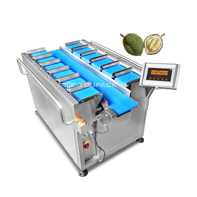 Il Durian secco congelato ha asciugato il tipo manuale della cinghia dell'attrezzatura di combinazione del pesatore di Multihead della frutta dei manghi