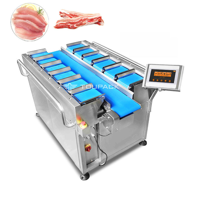 Pesatore striato di combinazione della cinghia della bascula della carne fresca della carne di maiale del contrappeso automatico