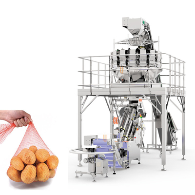 La macchina imballatrice completamente automatica della borsa netta SS316 per le verdure dell'imballaggio fruttifica l'hardware