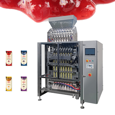 Impacchettatrice di Jelly Candy Stick Multi Lane dell'inceppamento della macchina imballatrice della bustina di acciaio inossidabile