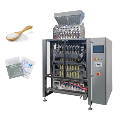 Macchina imballatrice Sugar Packing Machine Multi Lane del granello disseccante di alta precisione 5g