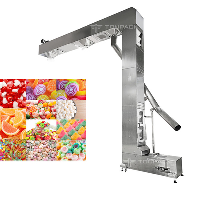Elevatore di secchio a catena del tè del grano dell'arachide dello spuntino di Candy T/C/tipo sbocco di Z del doppio per la macchina dell'alimento