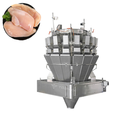 1.2L Valuta automatica a combinazione pesante di riempimento di carne di pollame ali di imballaggio