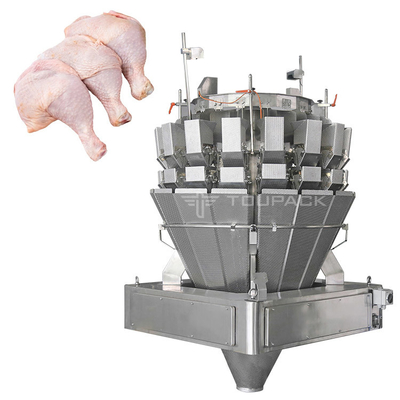 Maschera di confezionamento per pesare il pollo con bastoncino 500-1000 g Verticale