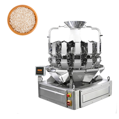 PLC MCU 14 testa alta alta precisione multihead pesatrice granula sacchetto di riso confezionamento macchina
