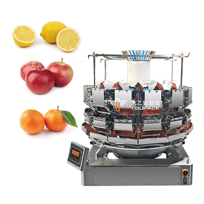 Pesatrici di frutta a combinazione ad alta precisione Orange Multi Head