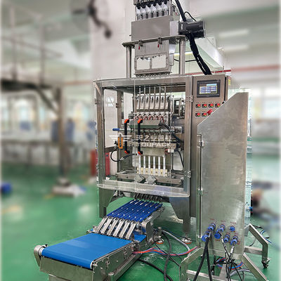 High Speed Multi Lane Ice Pop Candy Packaging Filling Sealing Automatic Popsicle Juice Multilane Liquid Poch Packing Machine