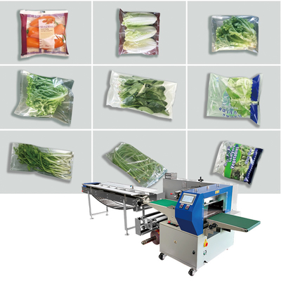 Macchinari automatici per l'imballaggio di verdure/frutta fresca in sacchetti a cuscino