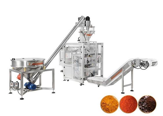 Spolverizzi la macchina imballatrice verticale del riempitore automatico della coclea di 1kg 5kg
