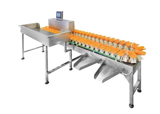 Il pollo Wing Fish Grader Circular Multi del vaglio del peso del nastro trasportatore pesa il vaglio con il nastro trasportatore