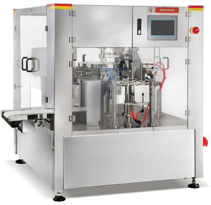 SUS304 Intelligent RPP Rotary Vacuum Bag Packaging Machine Premade Custodia in piedi