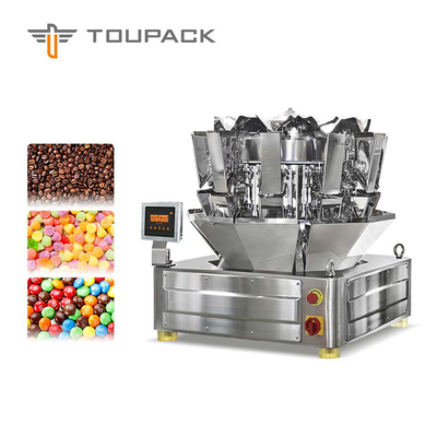 Del pesatore capo SS304 10 macchina imballatrice 0.8L per Candy