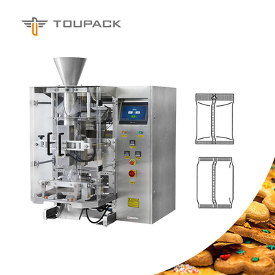 Macchina automatica di forma/riempimento/saldatura verticale di Vertical Form Fill del Bagger dell'impacchettatrice 3.4KW per la polvere del cereale