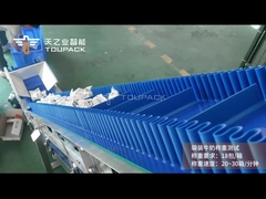 TOUPACK Sistema di pesatura e imballaggio del latte in sacchi